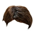 thumbnail image 1 of European Fashion Short Straight Fiber Wig for Men Full Head Cover Tousled Hairstyle, 1 of 9