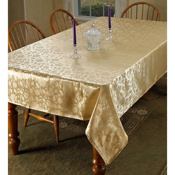 European Floral Design Tablecloth