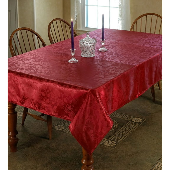 European Floral Design Tablecloth