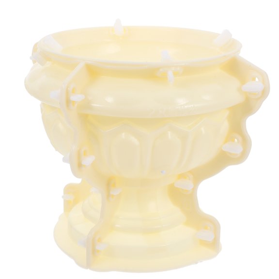 European Flowerpot Mold Concrete Pots for Plants Large Beige