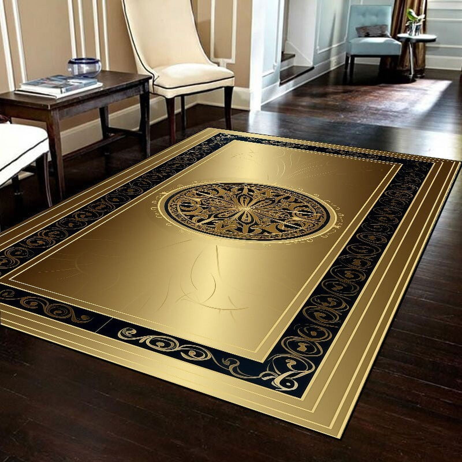 European Geometry Living Room ration Carpets Luxury Bedroom Study r ...