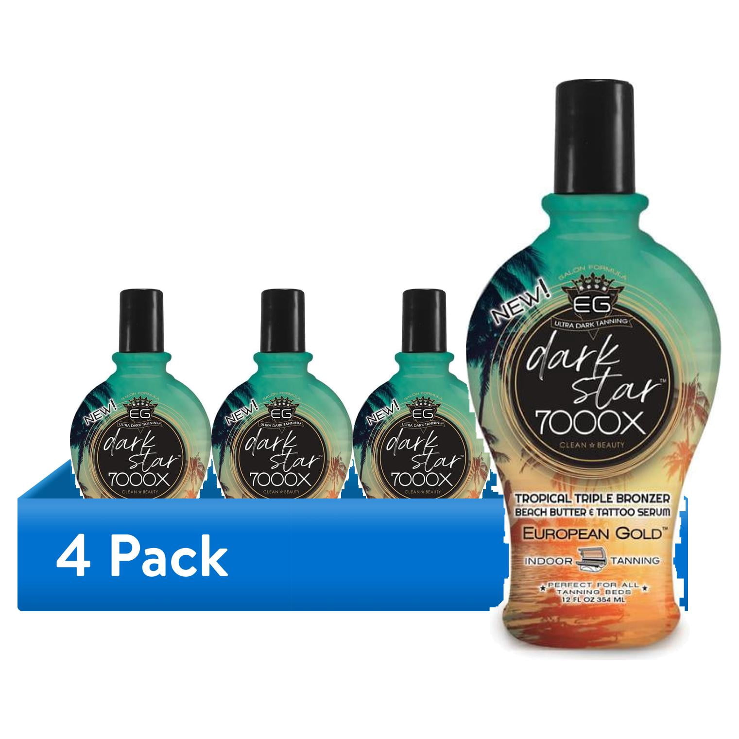 European Gold Dark Star 7000X Professional Indoor Tanning Lotion