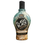 European Gold Flash Black 4000X Indoor Tanning Lotion with Time-Release DHA Bronzers, 12 oz