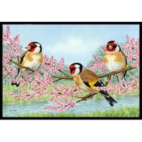 European Goldfinch Indoor or Outdoor Mat, 24 x 36