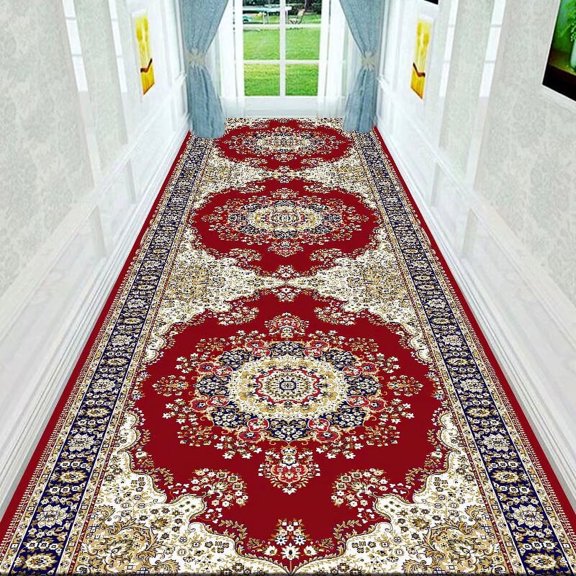 European Hallway Carpet Luxury ration Large Area Rugs Living Room Corridor Carpets Bedroom Bedside Floor Mat tapis salon