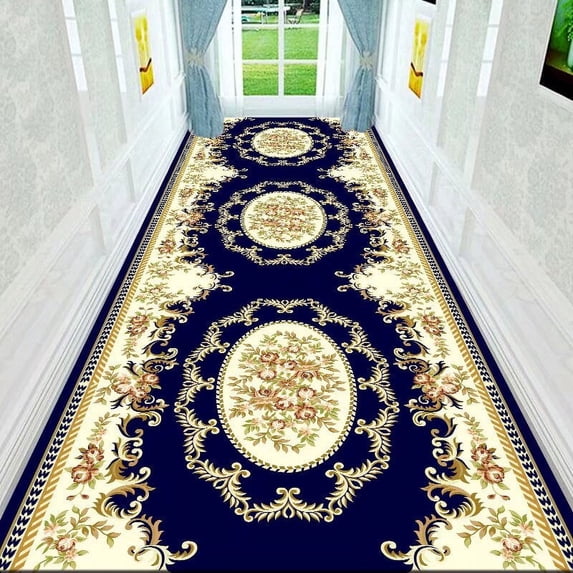 European Hallway Carpet Luxury ration Large Area Rugs Living Room Corridor Carpets Bedroom Bedside Floor Mat tapis salon