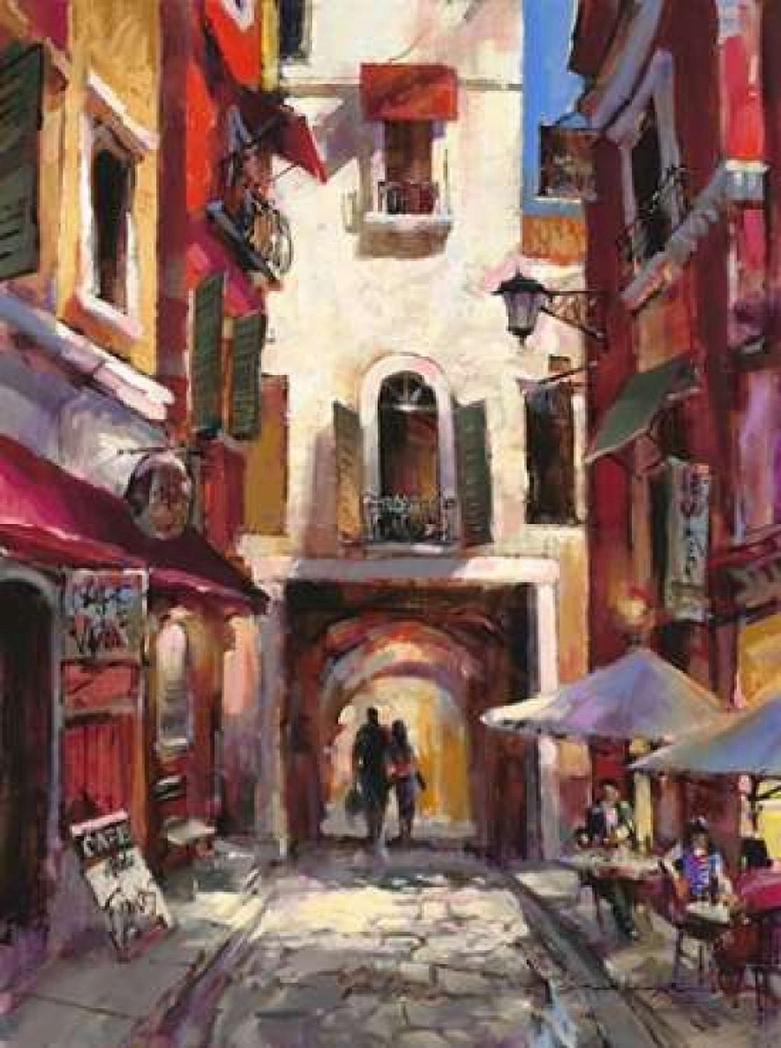 European Holiday Canvas Art - Brent Heighton (18 x 24)
