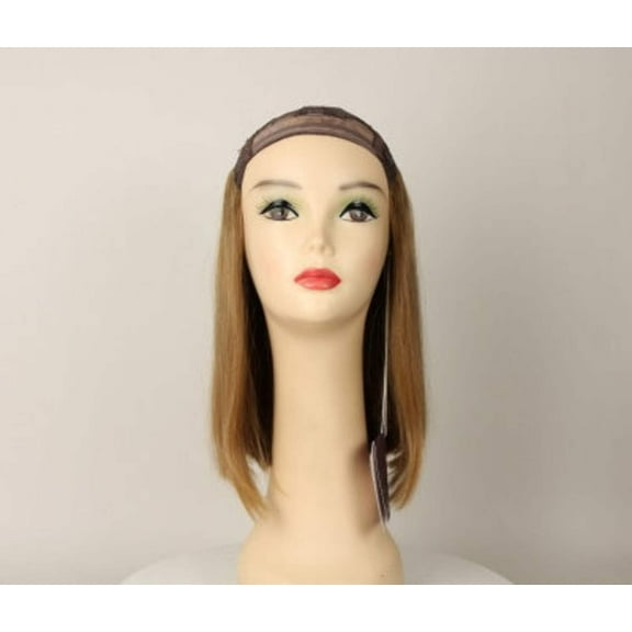 European Human Hair Freeda Wig Hat Fall Avalon Blonde With Highlights Size S 12''