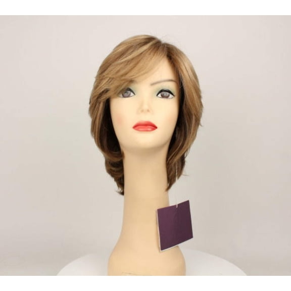 European Human Hair Freeda Wig Linda Blonde With Highlights Size L