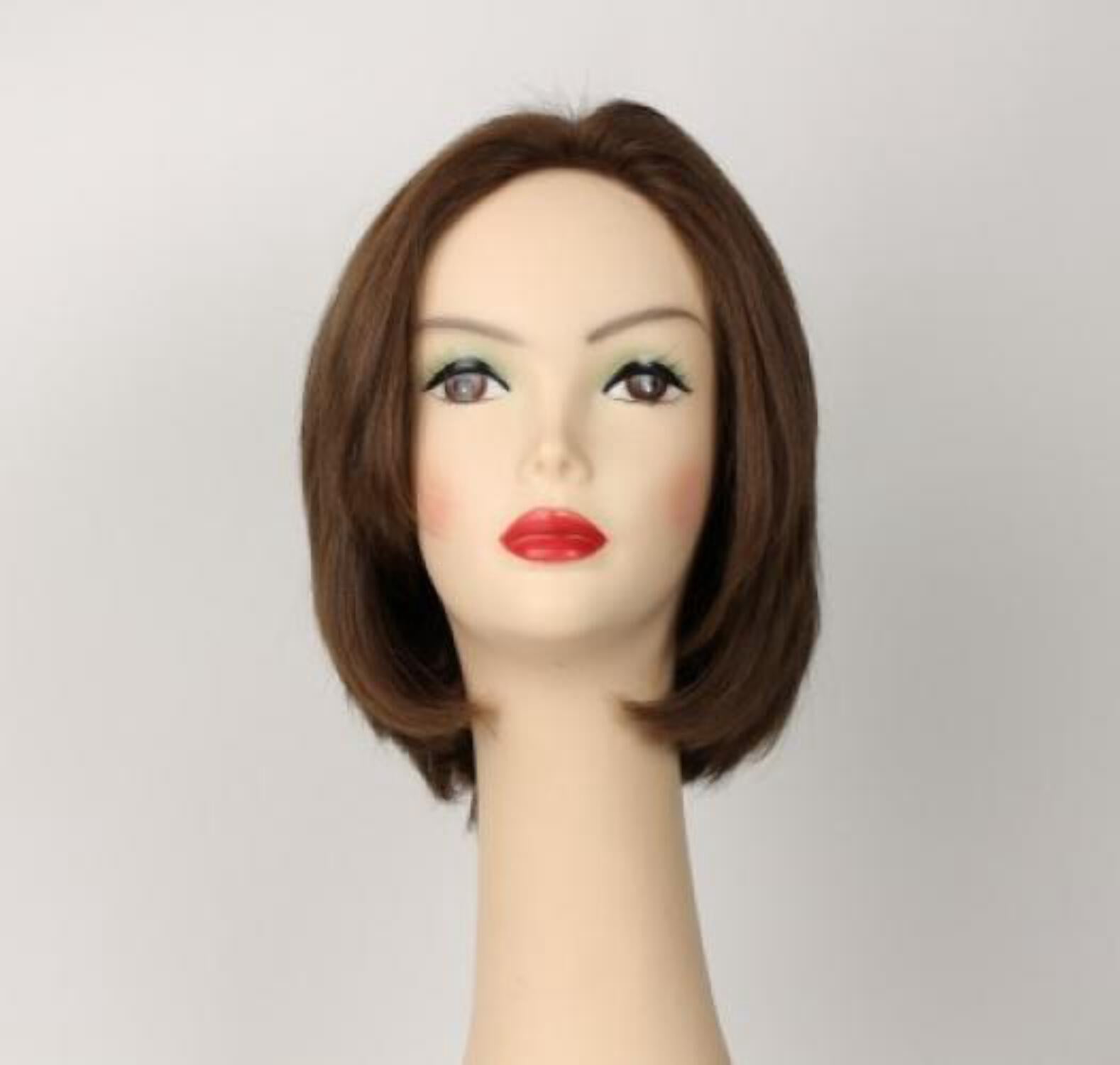 European Human Hair Freeda Wig Medium-Light Brown Dorothy Size X-Large