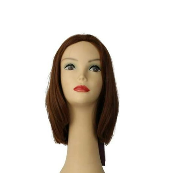 European Human Hair Freeda Wig Riva Mono-Directional Pre-Cut Red Size M