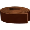 thumbnail image 1 of European Leather Work 5-6 oz. 2-2.4mm Oil-Tanned Waxy Leather Belts Size: 1.5"x72" 3.8x183 cm  Dark Brown Color  Natural Grass Fed Full Grain Cowhide Straps, Strips, Knife Sheaths, Boots, 1 of 8