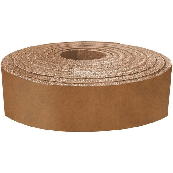 European Leather Work 8-9 oz. 3.2-3.6mm Vegetable Tanned Leather Belt Blanks Size: 8"x40"  Tobacco Color  Full Grain Cowhide Leather Belt Straps/Strips for Tooling, Carving, Stamping