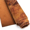 thumbnail image 1 of European Leather Work Buffalo Hide 8-10 oz. 3-4mm  Pre-Cut Size: 10-12 SQ FT  Vintage Tan Color - Full Grain Leather for Tooling, Stamping, Molding, Engraving, 1 of 9