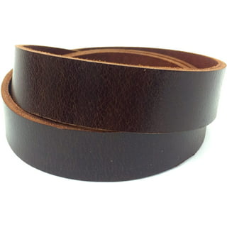 ELW Brown Tooling Leather Straps 1/2 to 4 Wide, 68-72 Inches