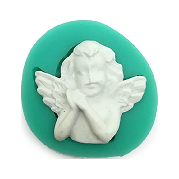European Little Angel Wing Shape Silicone Fondant Cake Chocolate Decorations Crystal Epoxy Jewelry Moulds