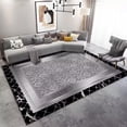 thumbnail image 1 of European Living Room ration Carpets Gold Black Frame Marble Rugs Luxury Bedroom Study r Rug Large Ar, 1 of 5