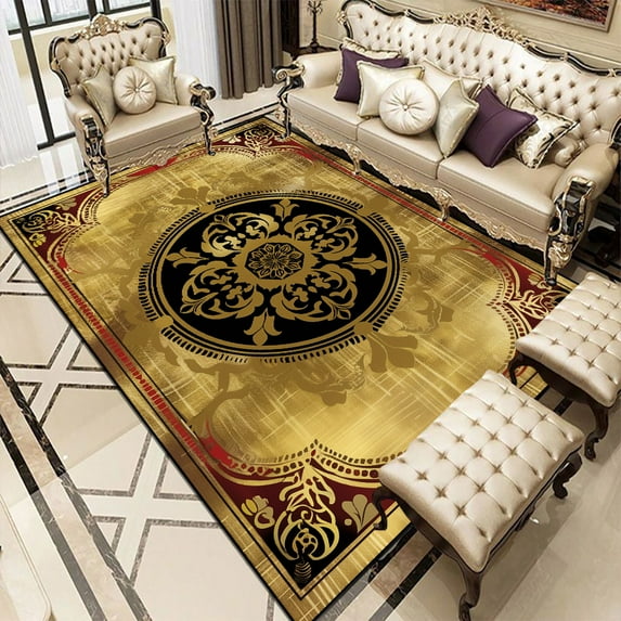 European Luxury Carpet Living Room Rugs Large Bedroom ration Home Rugs Non Slip Coffee Tables Cloakr