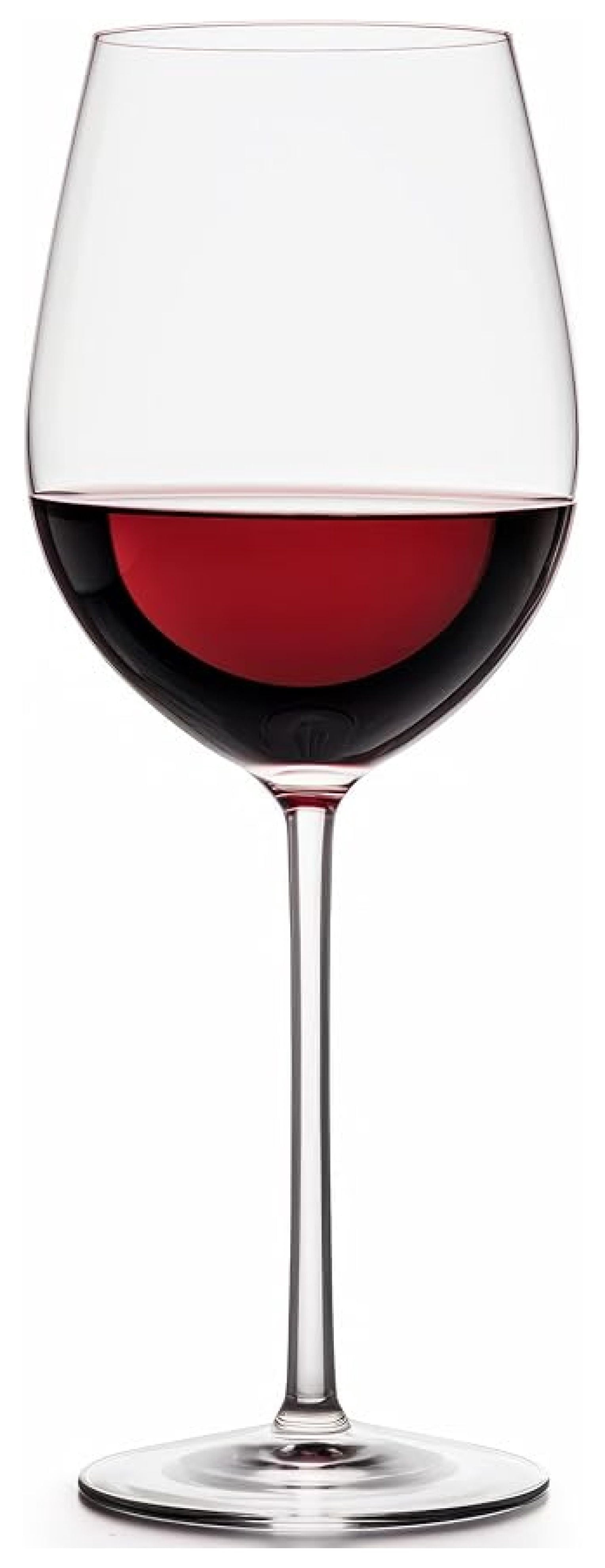 European-Made All-Purpose Wine Glasses | Set of 4 | Sheer Rim | 100% Lead-Free Crystal | 15.5 Fl. Oz. | Perfect for White Wine & Red Wine | Dishwasher-Safe
