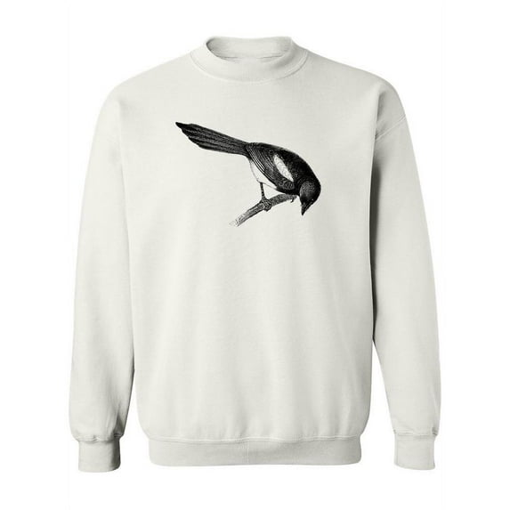 European Magpie Sketch Sweatshirt Women -Image by Shutterstock, Female Small