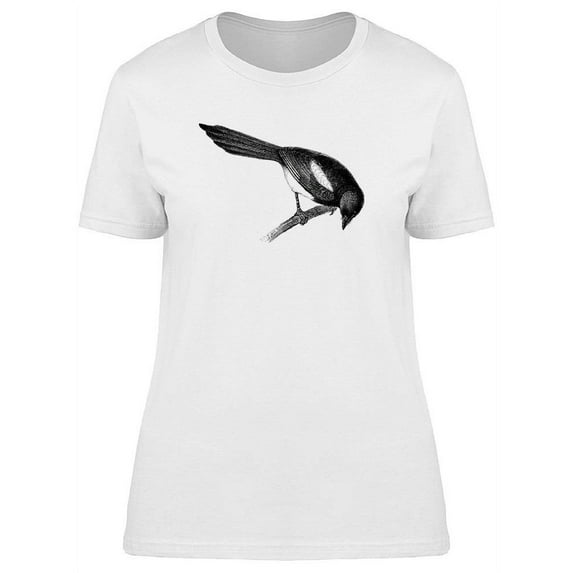 European Magpie T-Shirt Women -Image by Shutterstock, Female Small
