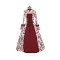 thumbnail image 1 of European Medieval Queen Costume Party Dress Vintage Outfit, 1 of 8