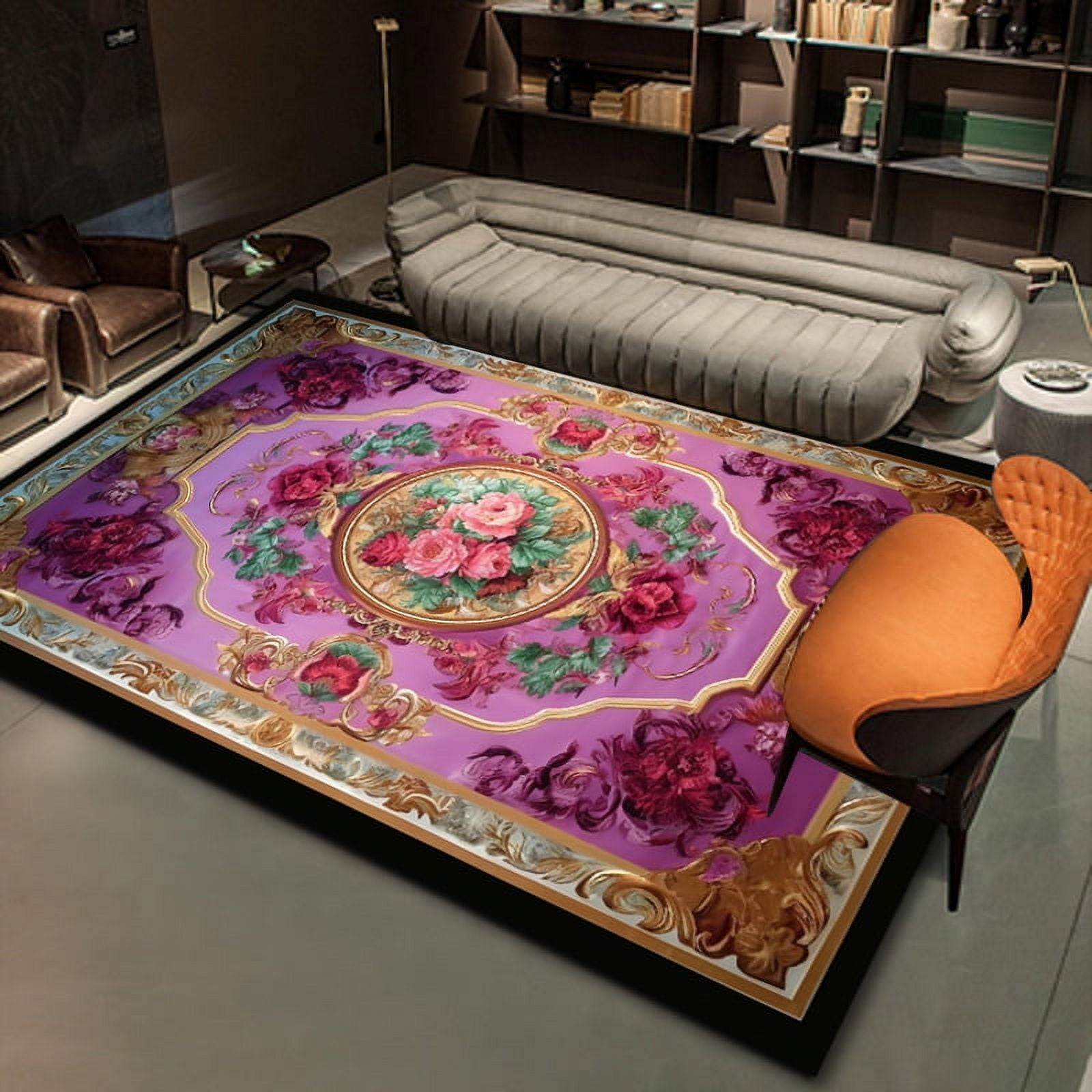European Printing Large Living Room Carpets 160x230cm ration Home ...