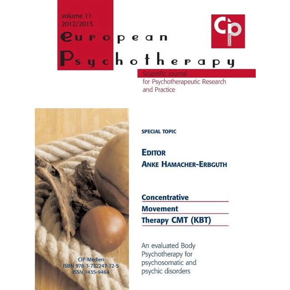 European Psychotherapy 2012/2013: Concentrative Movement Therapy CMT (KBT), (Paperback)
