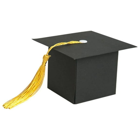 European Retro Graduation Candy Box, New Hat Modeling Celebration Party Favor Box, Graduation Season Gift and Snack Packaging Box, Creative Souvenir for Parties