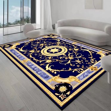 European Retro Luxury Carpets for Living Room Decoration Bedroom Large Area Mat 140x200 Balcony Domestic Sofa Area Rugs Washable