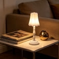 thumbnail image 1 of European Retro Mini LED Table Lamp,White Eye-Caring Bedside Night Light Ornament For Bedroom, Living Room And Cozy Home Decor, 1 of 6
