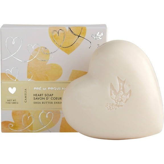 European Soaps Heart Soap Gift Box - Camelia