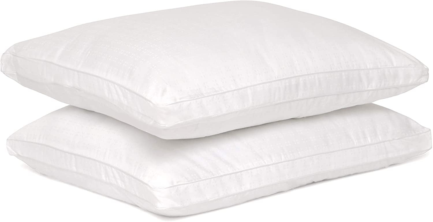 Euro Square Hypoallergenic Down-Alternative Pillow with Cotton Cover