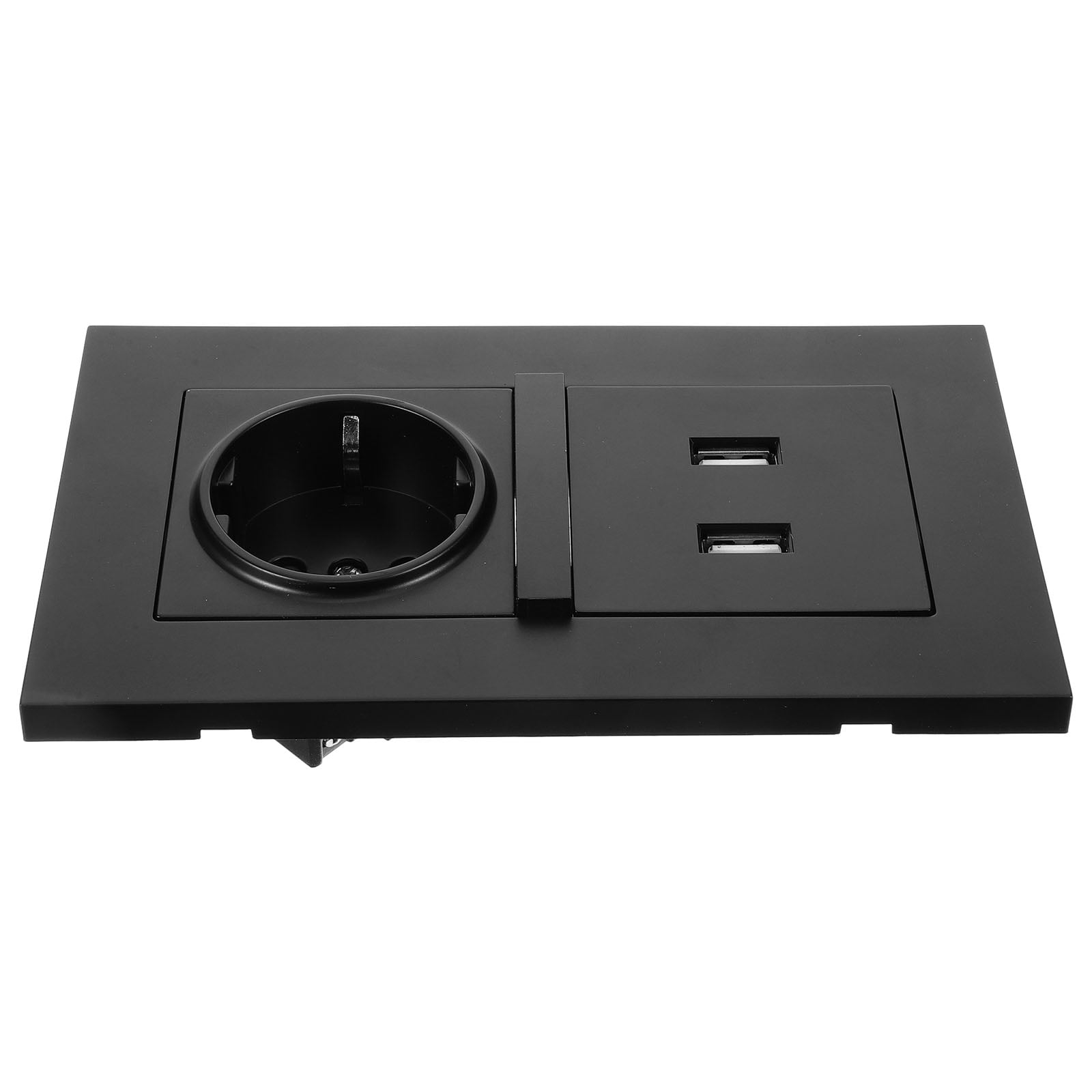 European Standard Dual USB Twohole Wall Socket 86Type Panel Socket