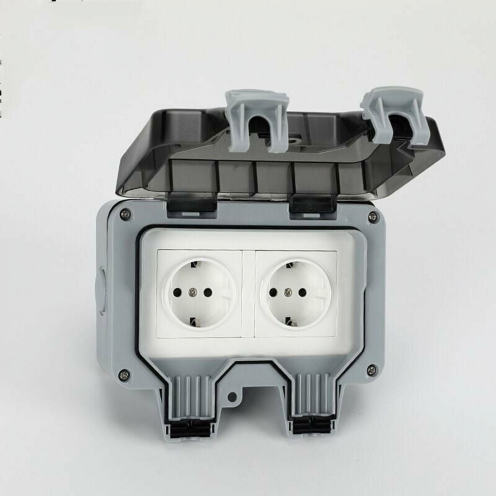 European Standard Outdoor Dustproof And Waterproof Switch And Socket ...