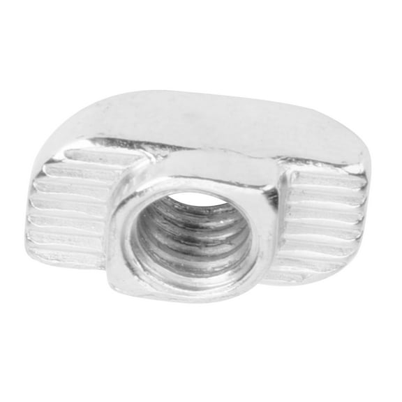 European Standard T Sliding Nuts, 30T Thread, Carbon Steel, 16mm Length
