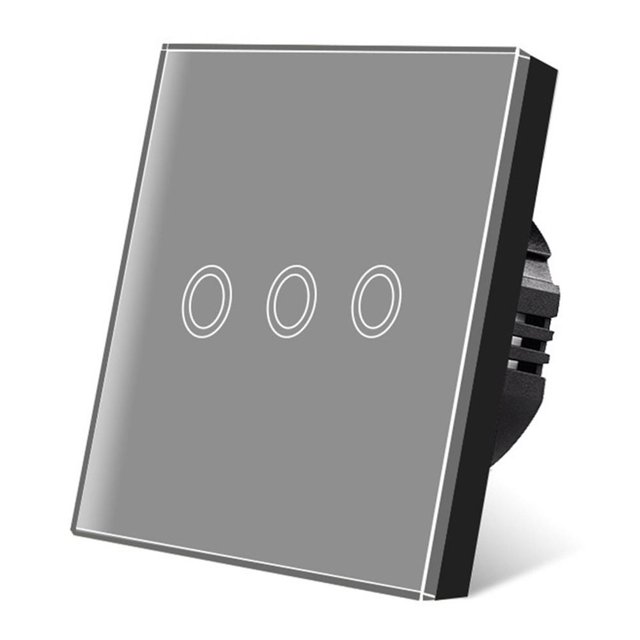 European Standard with Light Touch Switch Type 86 ThreeWay Switch