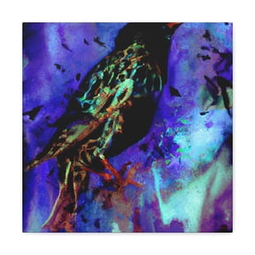 European Starlings Baroque - Canvas