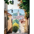 thumbnail image 1 of European Street View Canvas Art/Wall Art， Suitable for Living Room，Dining Room，and Hallway Decoration., 1 of 8