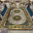 thumbnail image 1 of European Style Carpet Living Room Sofa Mat Luxury Large Bedroom ration Rug Customizable Lounge Porch, 1 of 5