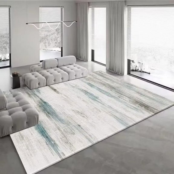 European Style Carpet for Living Room AbstractLounge Rug Bedroom Decor Large Room Carpet Anti-slip Hallway Mats