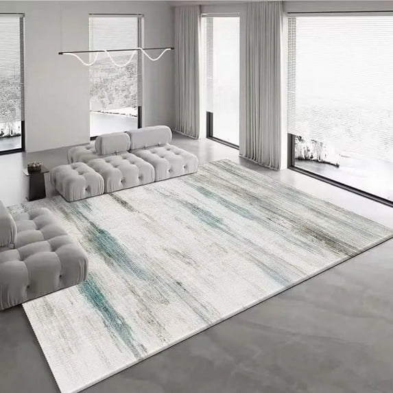 European Style Carpet for Living Room AbstractLounge Rug Bedroom Decor Large Room Carpet Anti-slip Hallway Mats