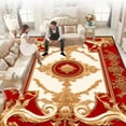 thumbnail image 1 of European Style Carpets Living Room Home ra Luxury Pattern Floor Mat Non-slip Bedroom Lounge Rugs Lar, 1 of 5