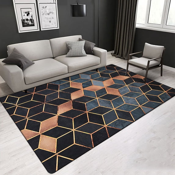 European Style Carpets for Living Room Large Area Rugs Home Carpet Bedroom Parlor Rug Geom
