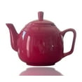 thumbnail image 1 of European Style Ceramic Teapot Coffee Pot Water Pot Porcelain Vintage Gift Tea Pot (Classic Red), 1 of 5