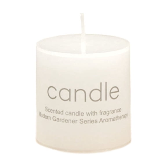 European Style Cylindrical Scented Candle for Home and Aromatherapy Enhancement, 5 cm, Red