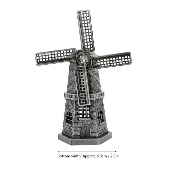 European Style Holland Windmill Ornaments Miniature Arts Craft Office Home Desktop Decor