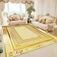 thumbnail image 1 of European Style Large Size Household Carpet for Living Room Light Luxury Sofa Floor Mat Bedroom r Ru, 1 of 5