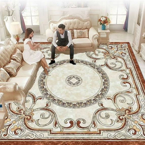 European Style Large Size Household Carpets Gorgeous Home r Floor Mat Soft Bedroom Large Sofa Rugs N
