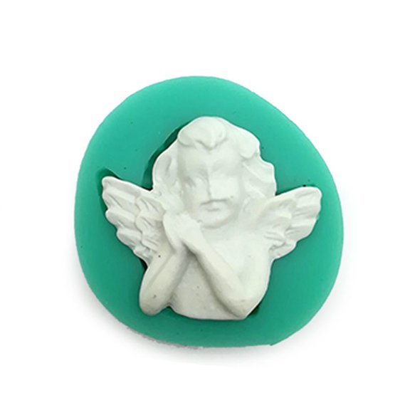 European Style Little Angel Wing Shape Silicone Material Fondant Cake Chocolate Decorations Crystal Epoxy Jewelry Moulds